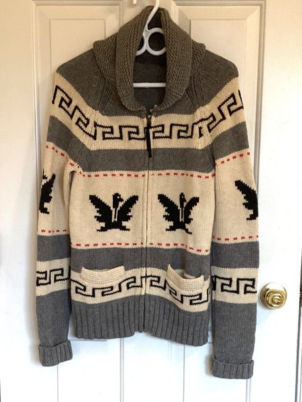 ARITZIA TNA LAMBSWOOL COWICHAN EAGLE SWEATER